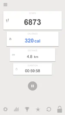 Step & Calorie Counter android App screenshot 9