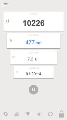 Step & Calorie Counter android App screenshot 11