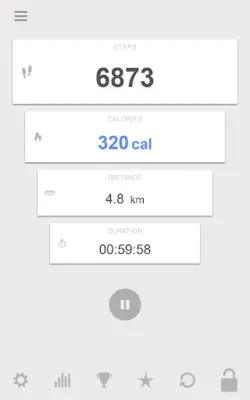 Step & Calorie Counter android App screenshot 5