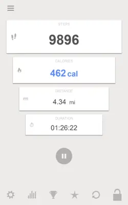 Step & Calorie Counter android App screenshot 6